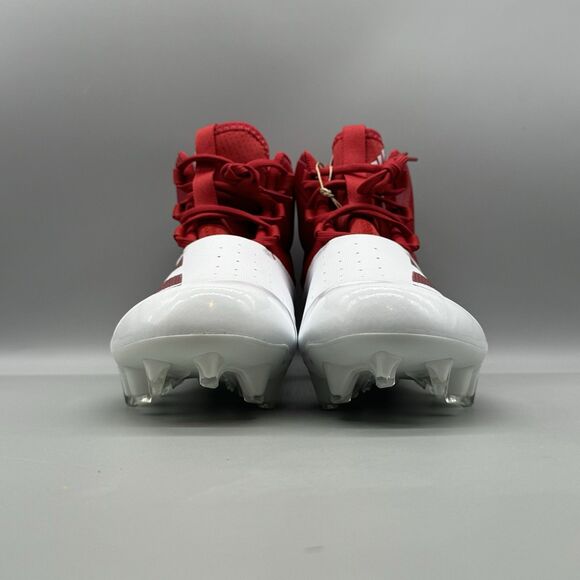 Adidas Adizero Chaos Football Cleats White Red Men\'s Size 10 IF5119 High Top main image 6